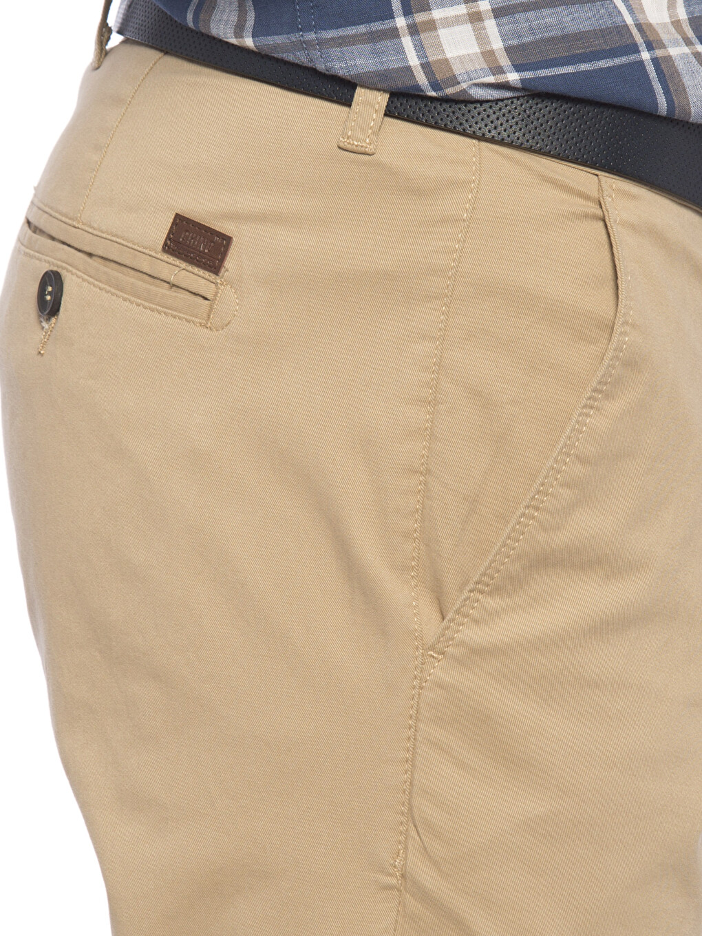 Pantaloni Chino Bej Bărbat-3