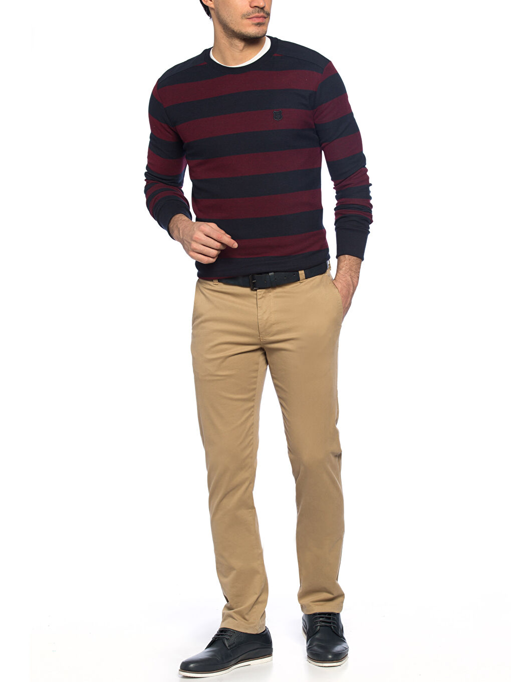 LCWAIKIKI Classic Man BEIGE Chino Trousers -7Y0198Z8-JS5