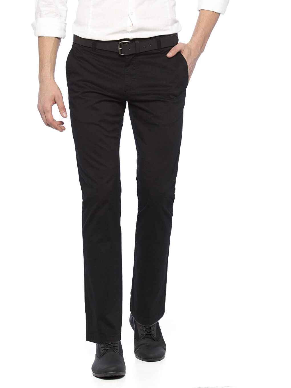 Man BLACK Chino Trousers