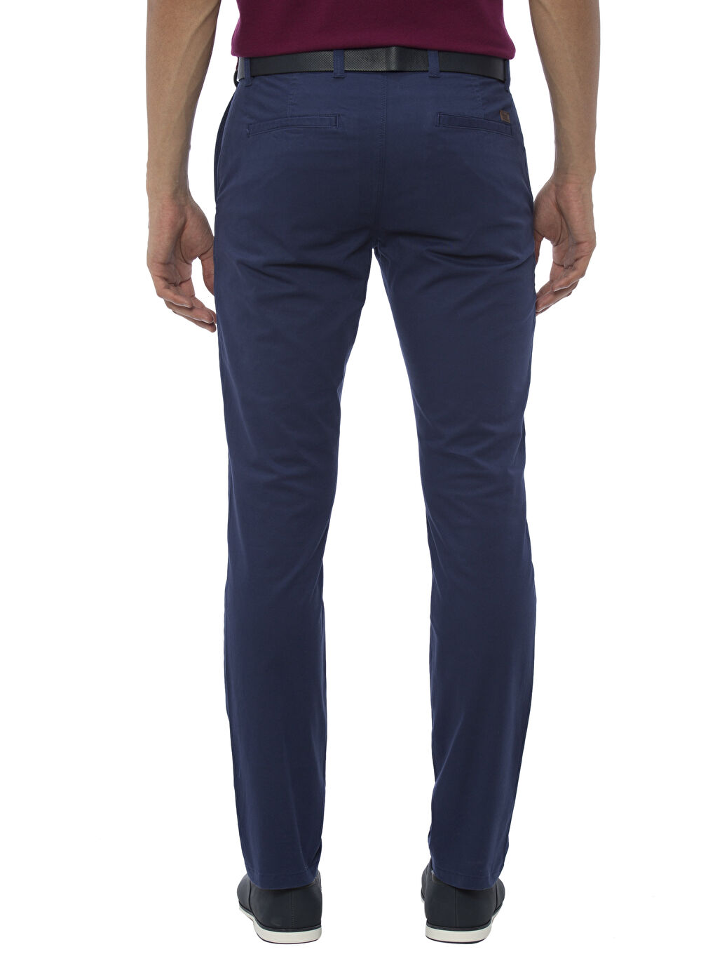 Pantalon chino MARINE Homme-1