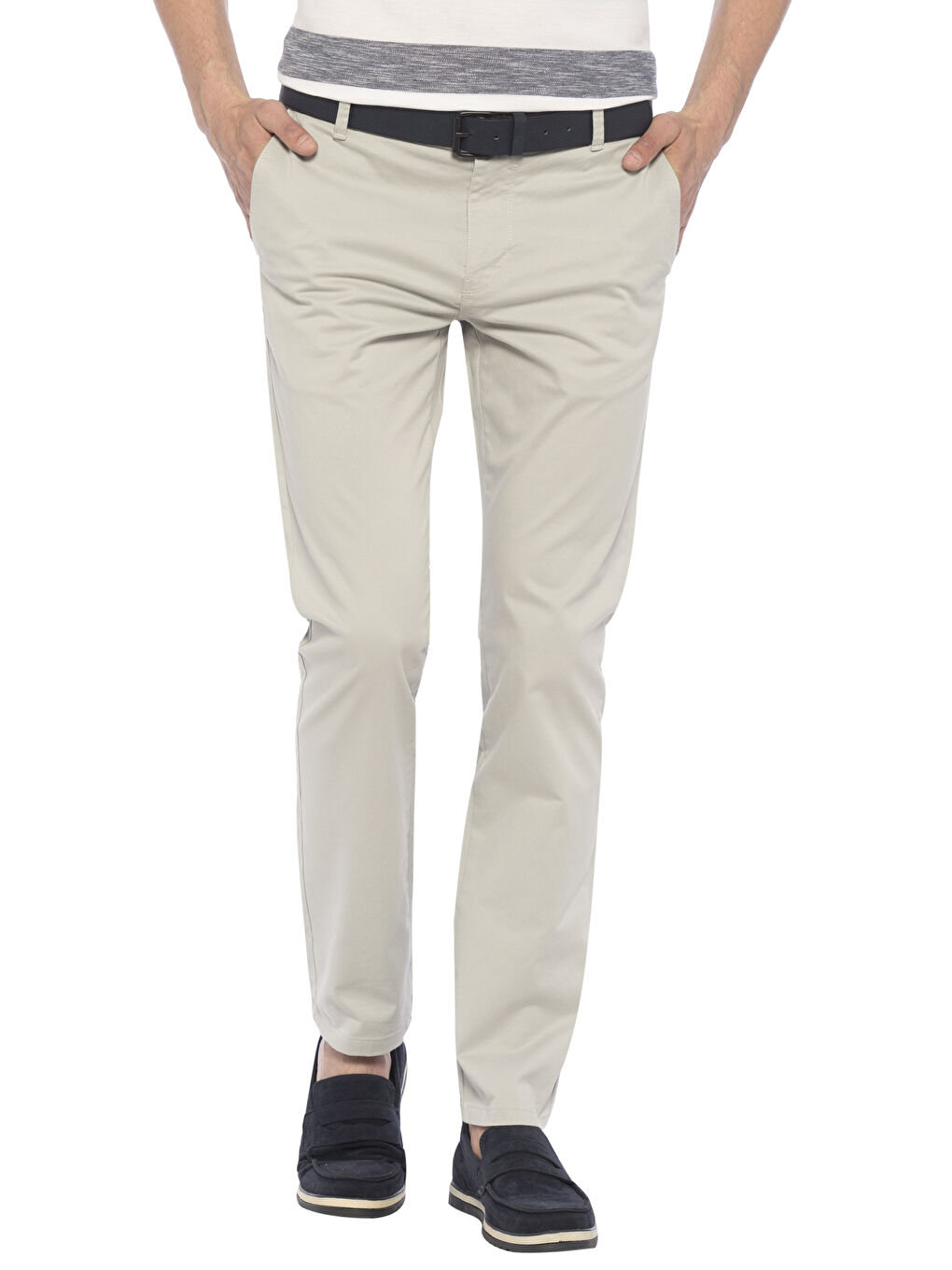 سروال شينو رمادى رجال