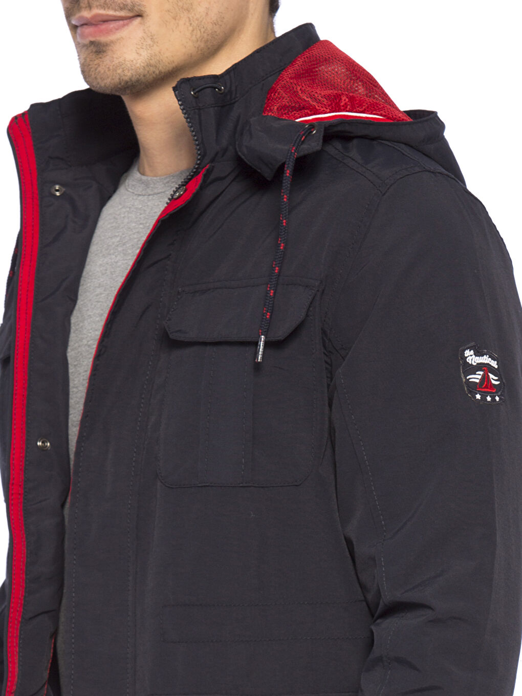 Man NAVY Coat-4