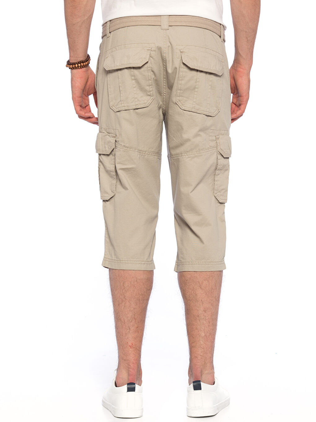 Man GREY Cargo Shorts-1