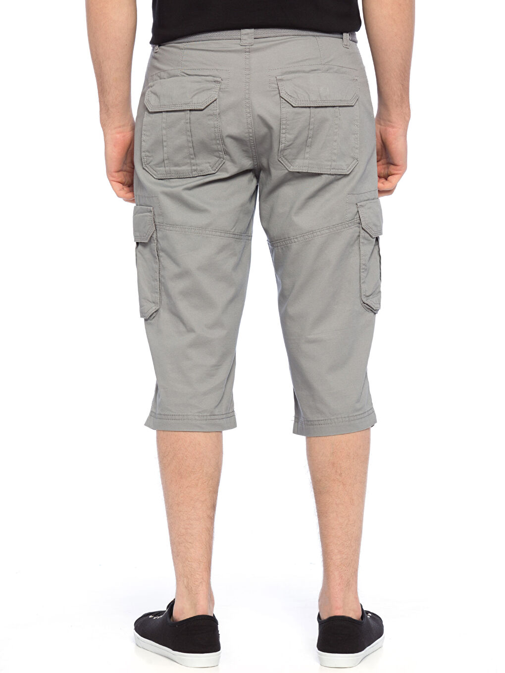 Short cargo GRIS Homme-1