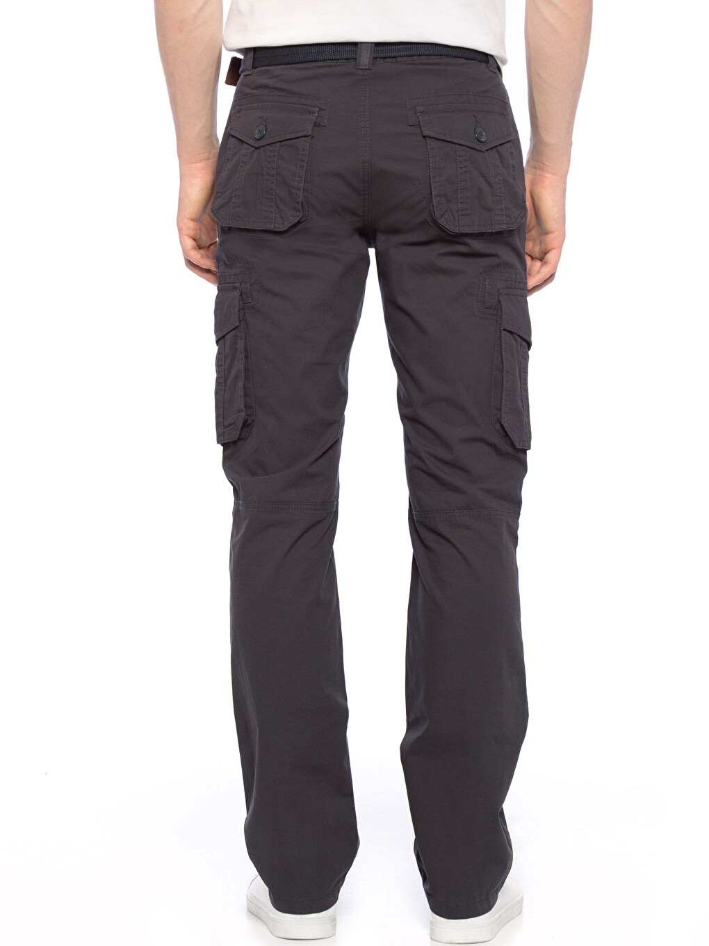 Standart Fit Erkek Kargo Pantolon-1