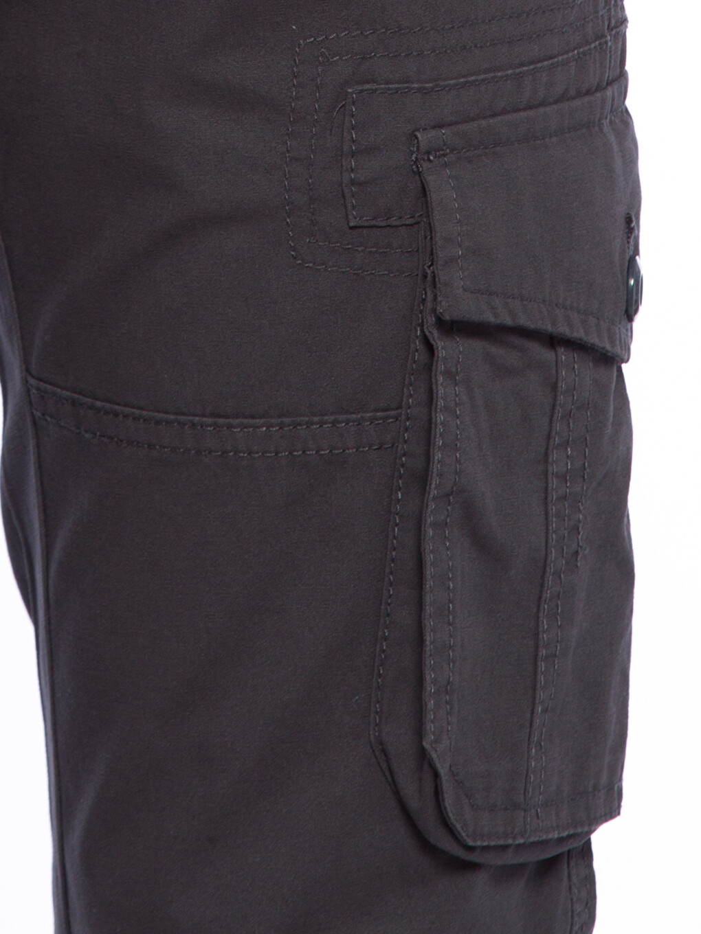 Standart Fit Erkek Kargo Pantolon-3