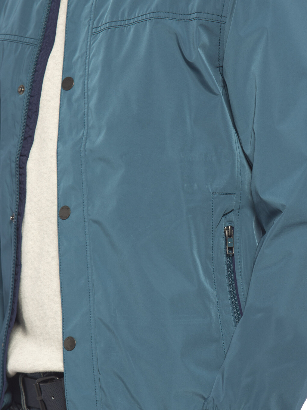 Man Petrol Coat-4
