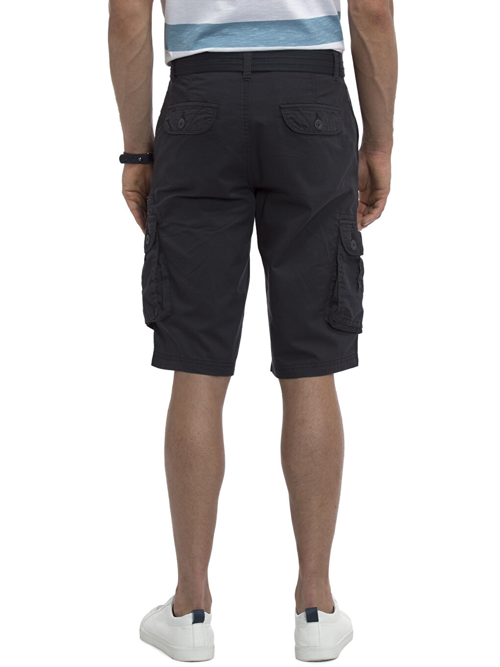 شورت رمادى مختلف الدرجات رجال-1