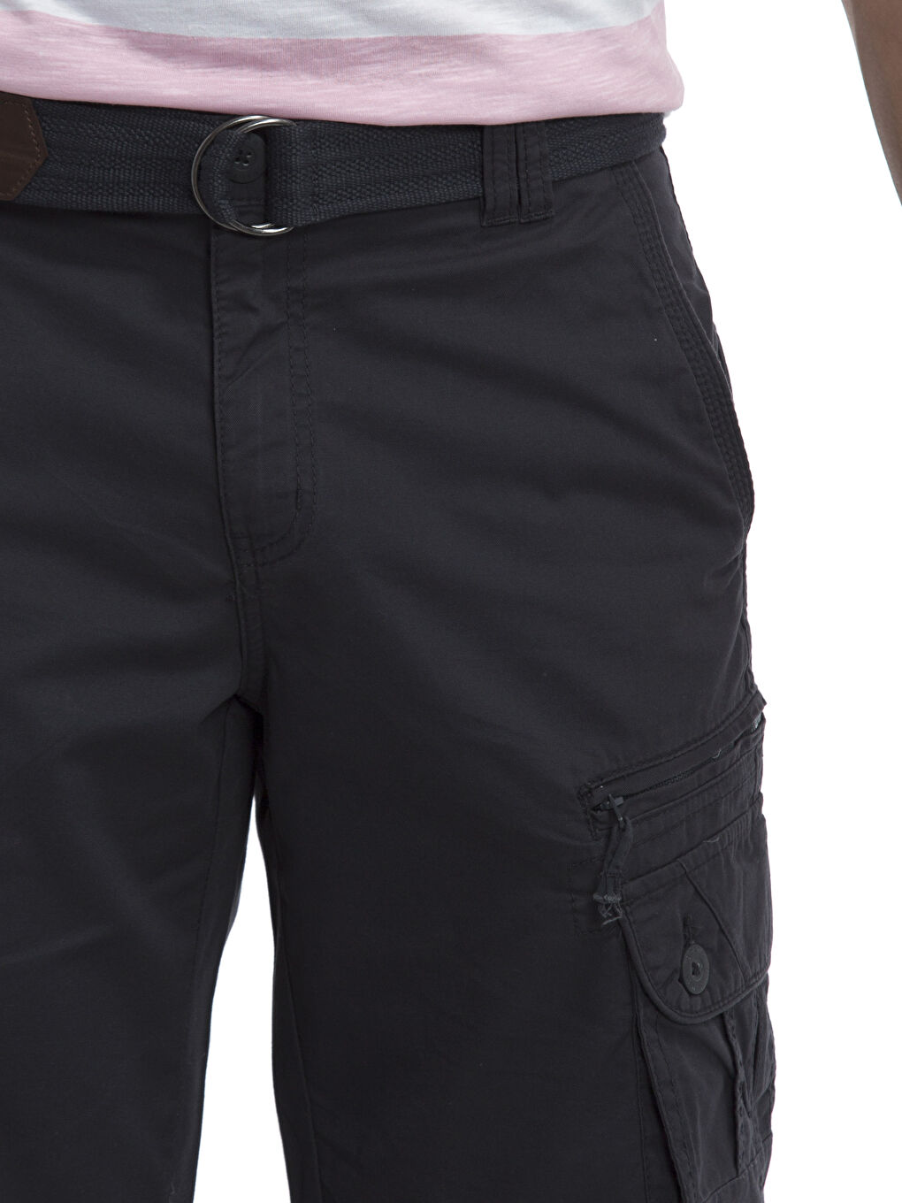 شورت رمادى مختلف الدرجات رجال-3