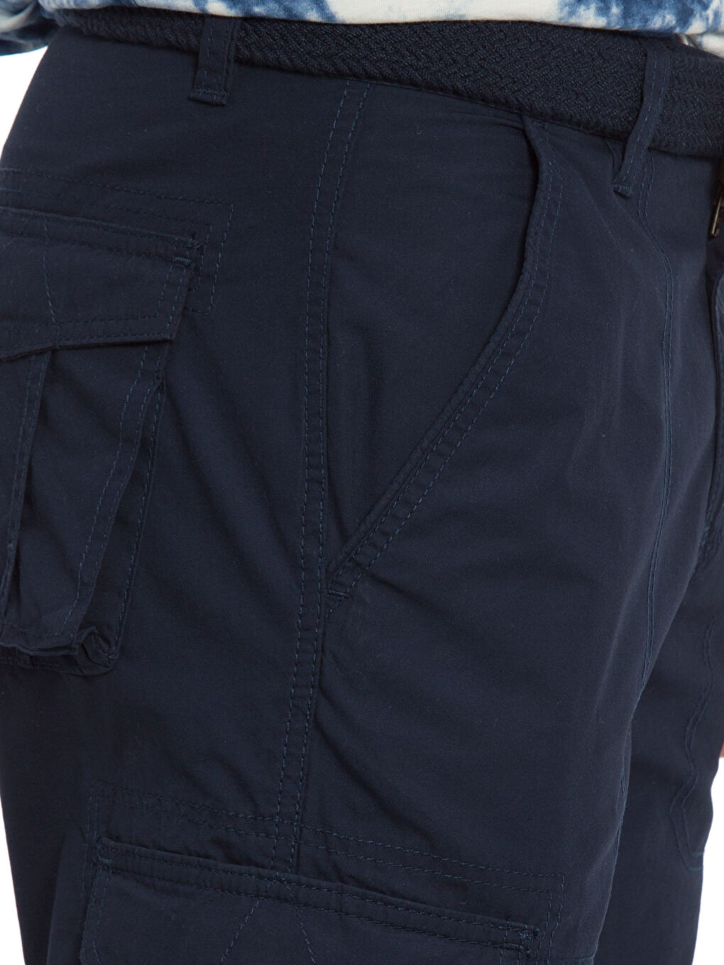 شورت أزرق رجال-3