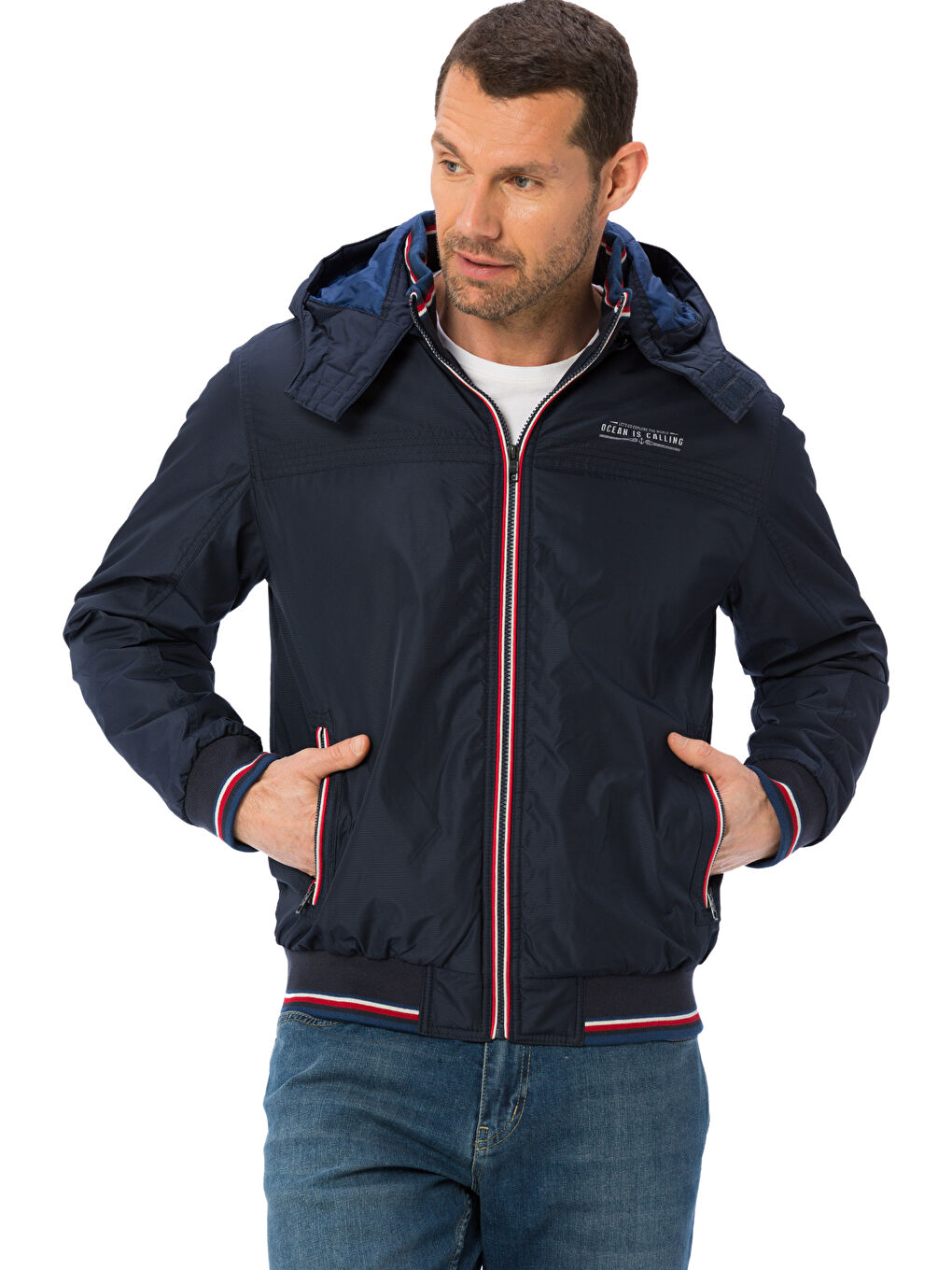 Lacivert Şişme Mont