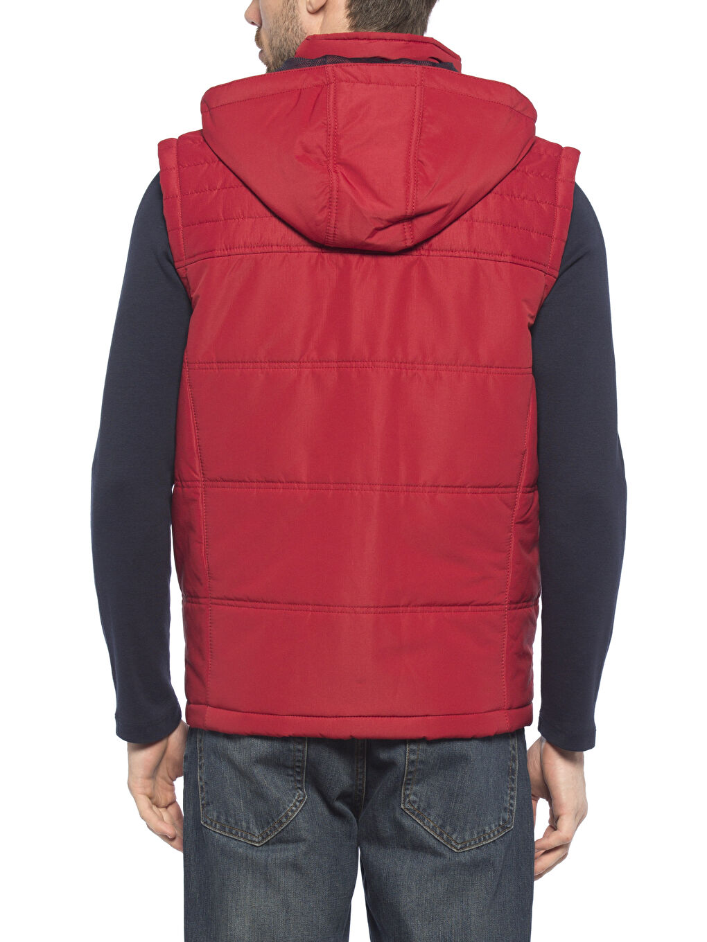 Man RED Waistcoat-2