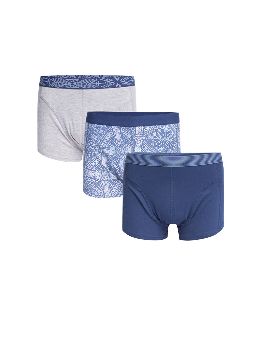 Мужчины Синий Трусы боксеры