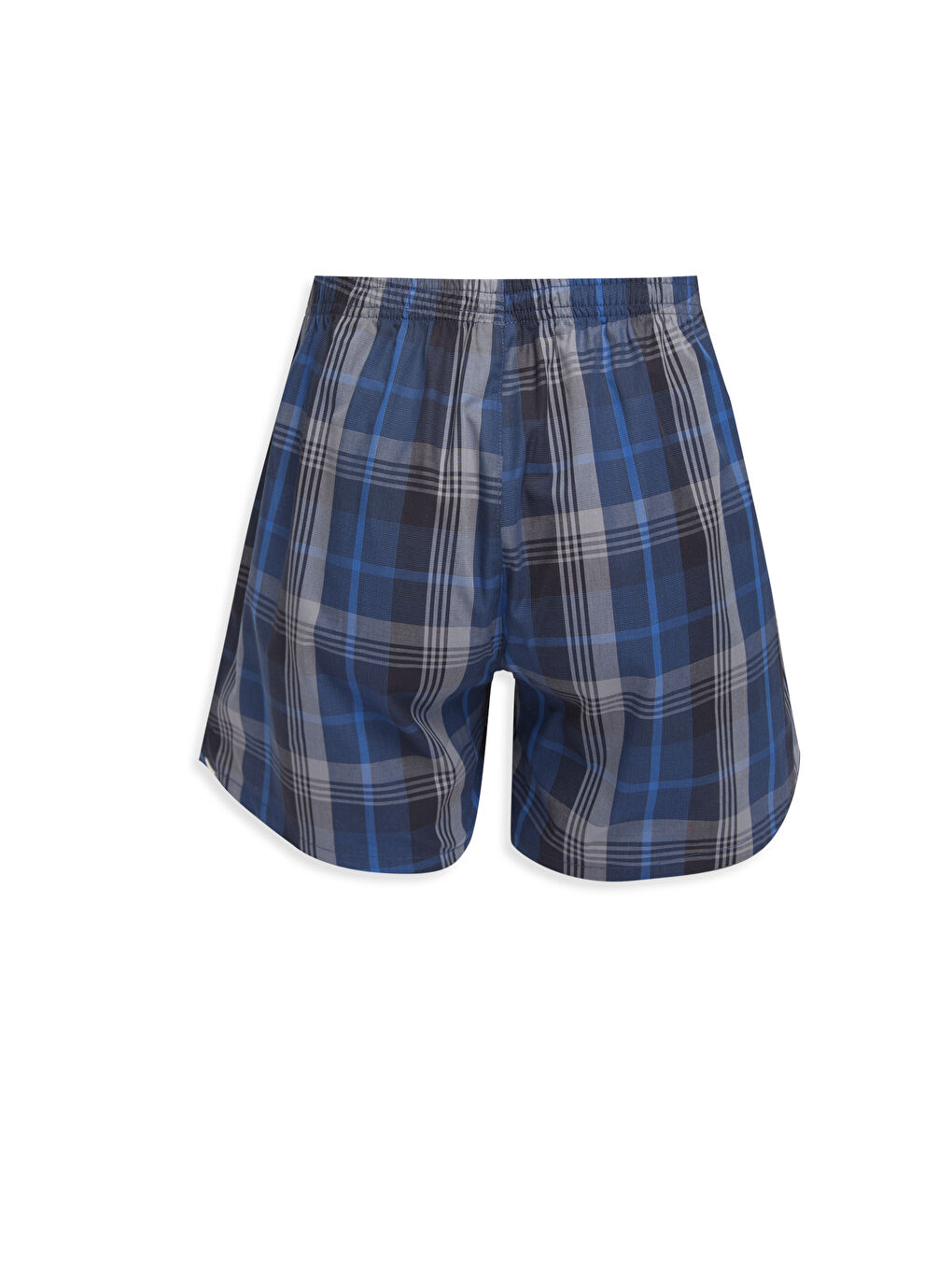 Patterned Poplin Relaxed Fit Men's Boxer 2 Pack-1