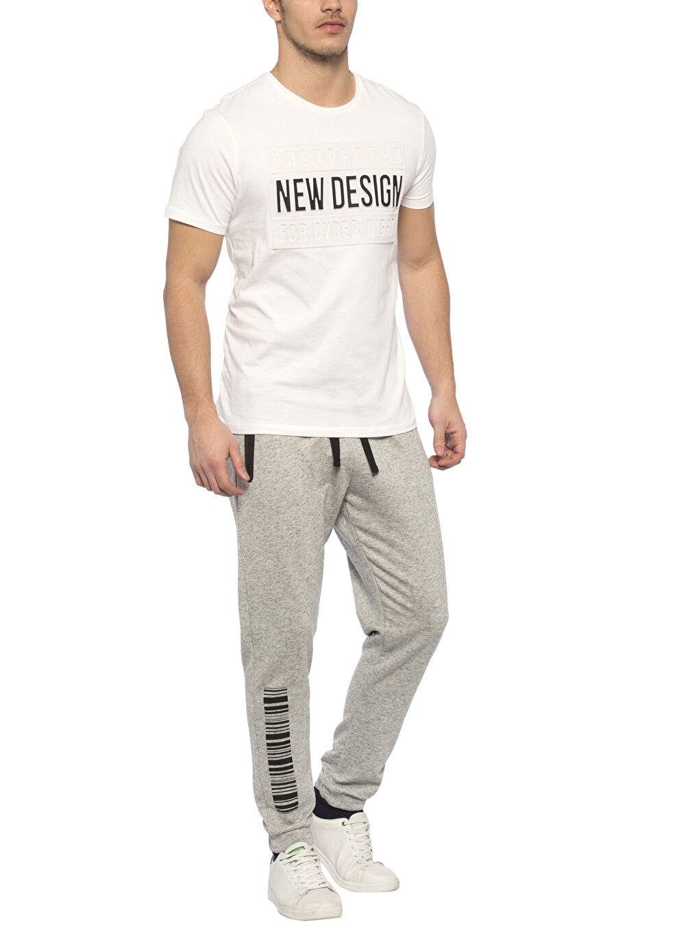 Pembe-Lila-Beyaz Eşofman Altı-2