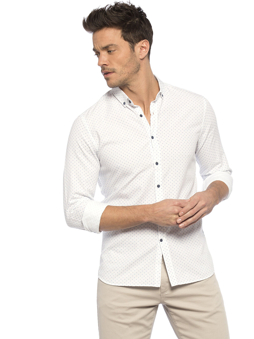 Optik Beyaz Gömlek-2