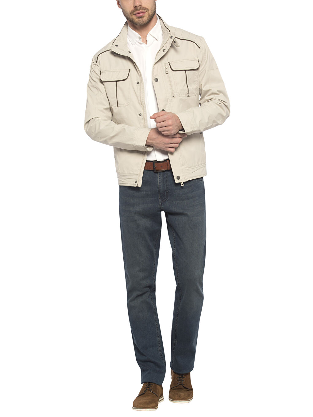 LCWAIKIKI Classic Short Slim Thin Coat -7Y2251Z8-K51