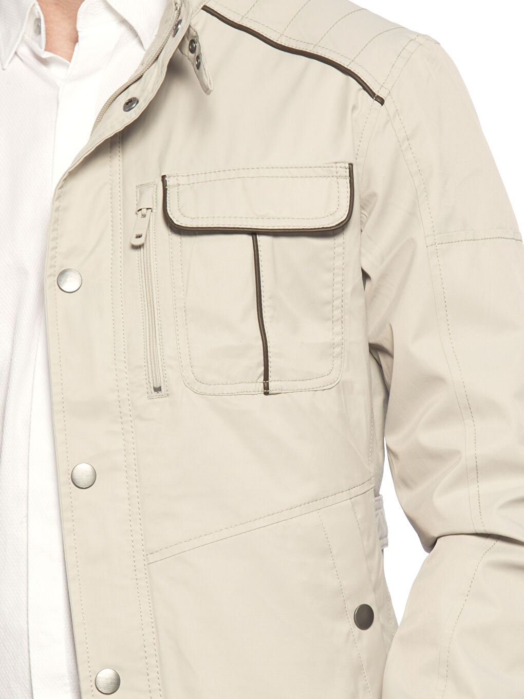 LCWAIKIKI Classic Short Slim Thin Coat -7Y2251Z8-K51