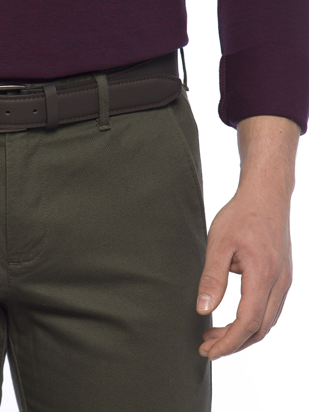 Pantaloni KAKI Bărbat-3