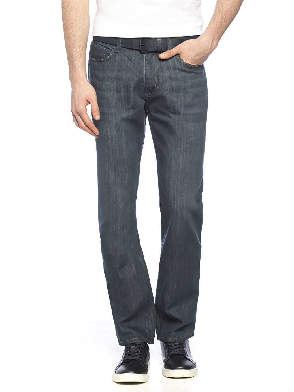 Orta İndigo Rodeo Jean Pantolon