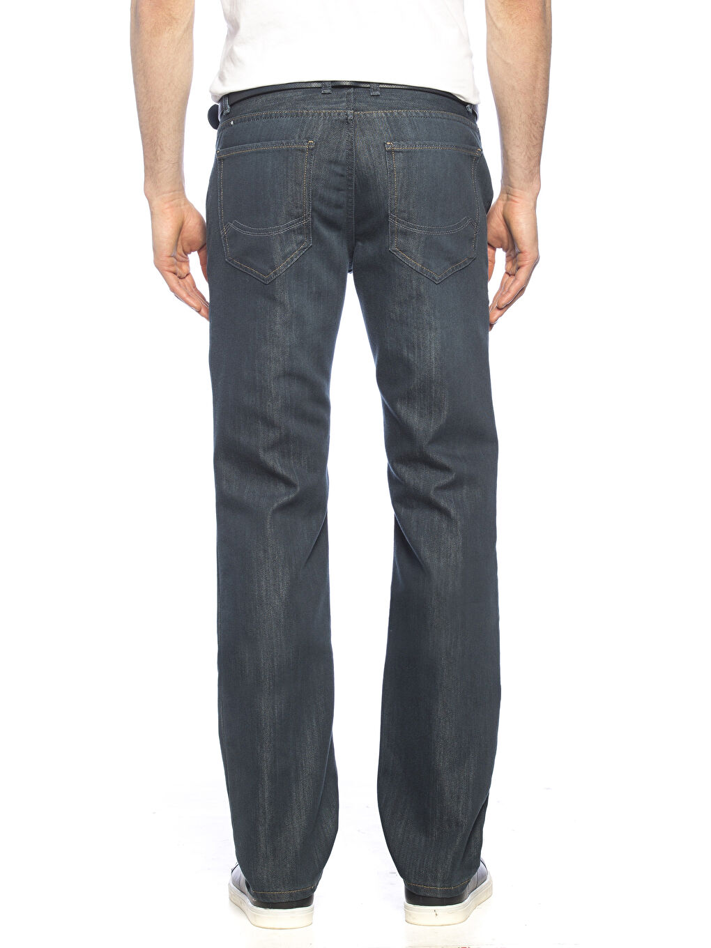 Orta İndigo Rodeo Jean Pantolon-1