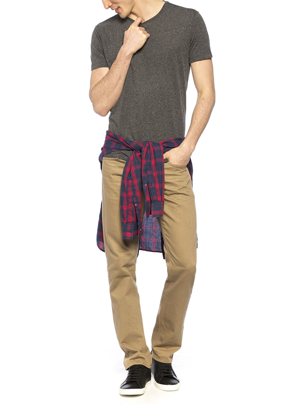 Antrasit Antrasıt Tişört-2