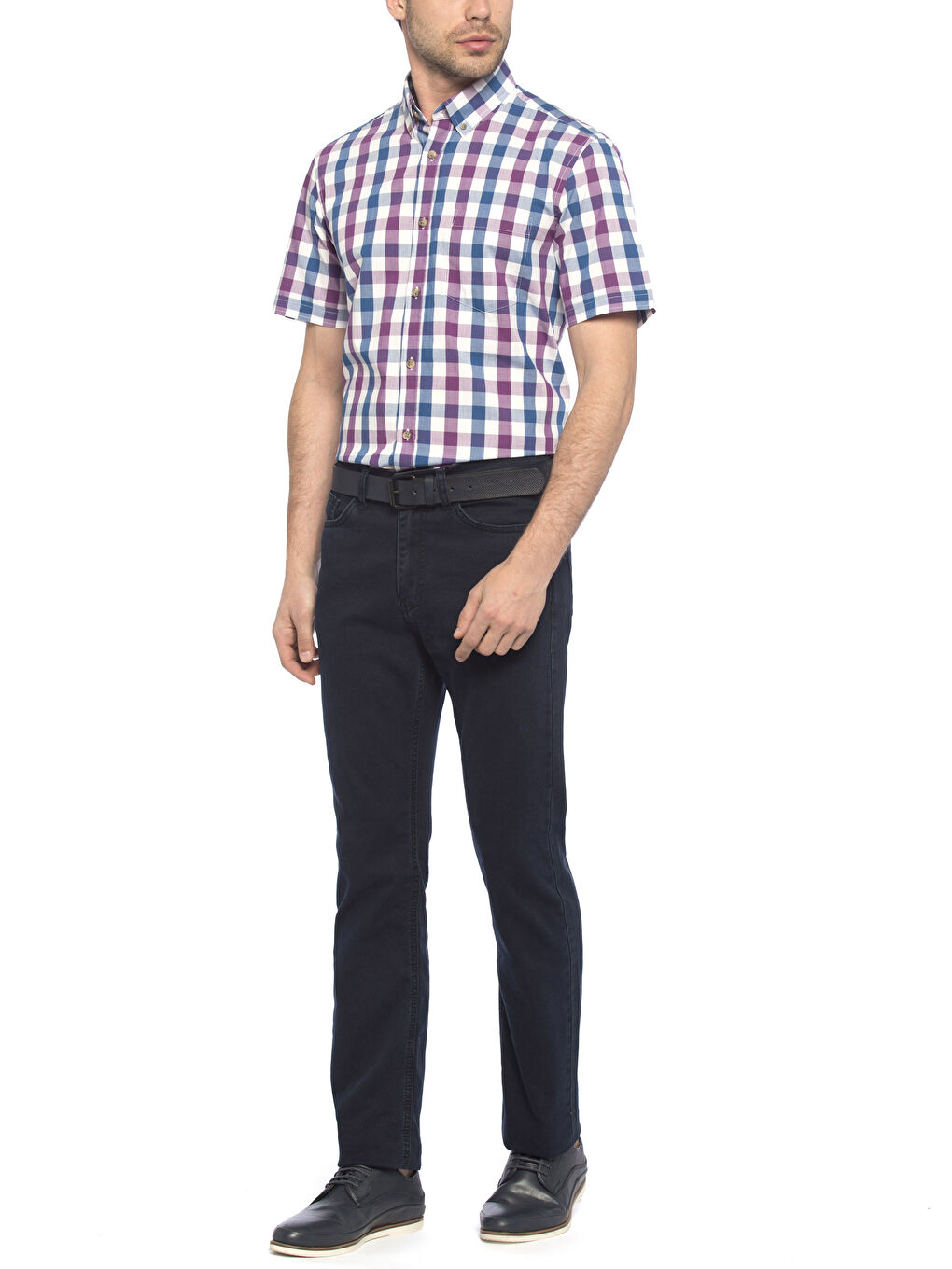 LCWAIKIKI Classic Man FUCHSIA Shirt -7Y3620Z8-K8Z