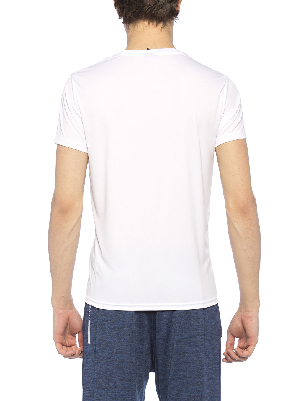Man WHITE Sports T-Shirt-1