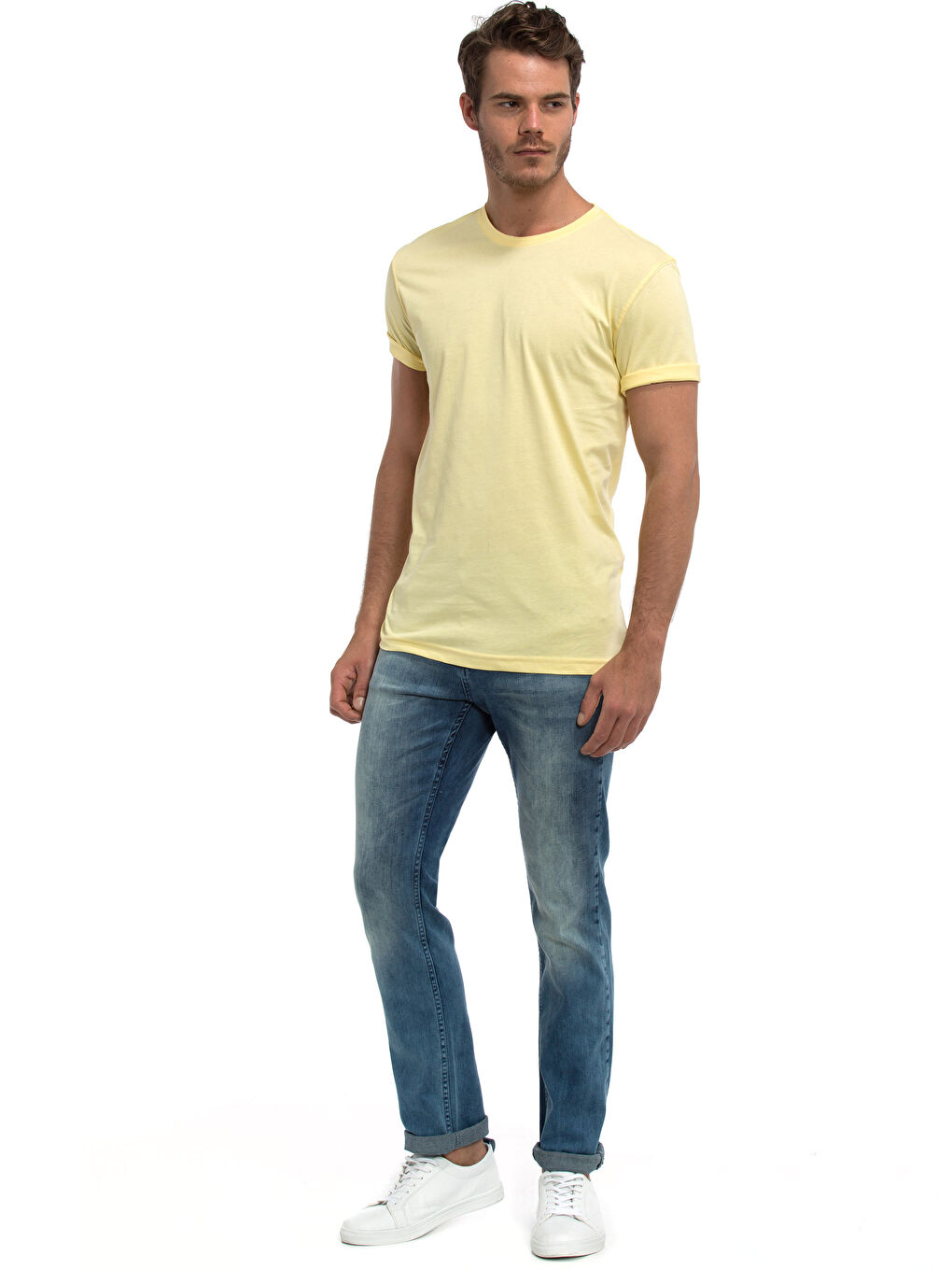 Mann GELB T-Shirt-2