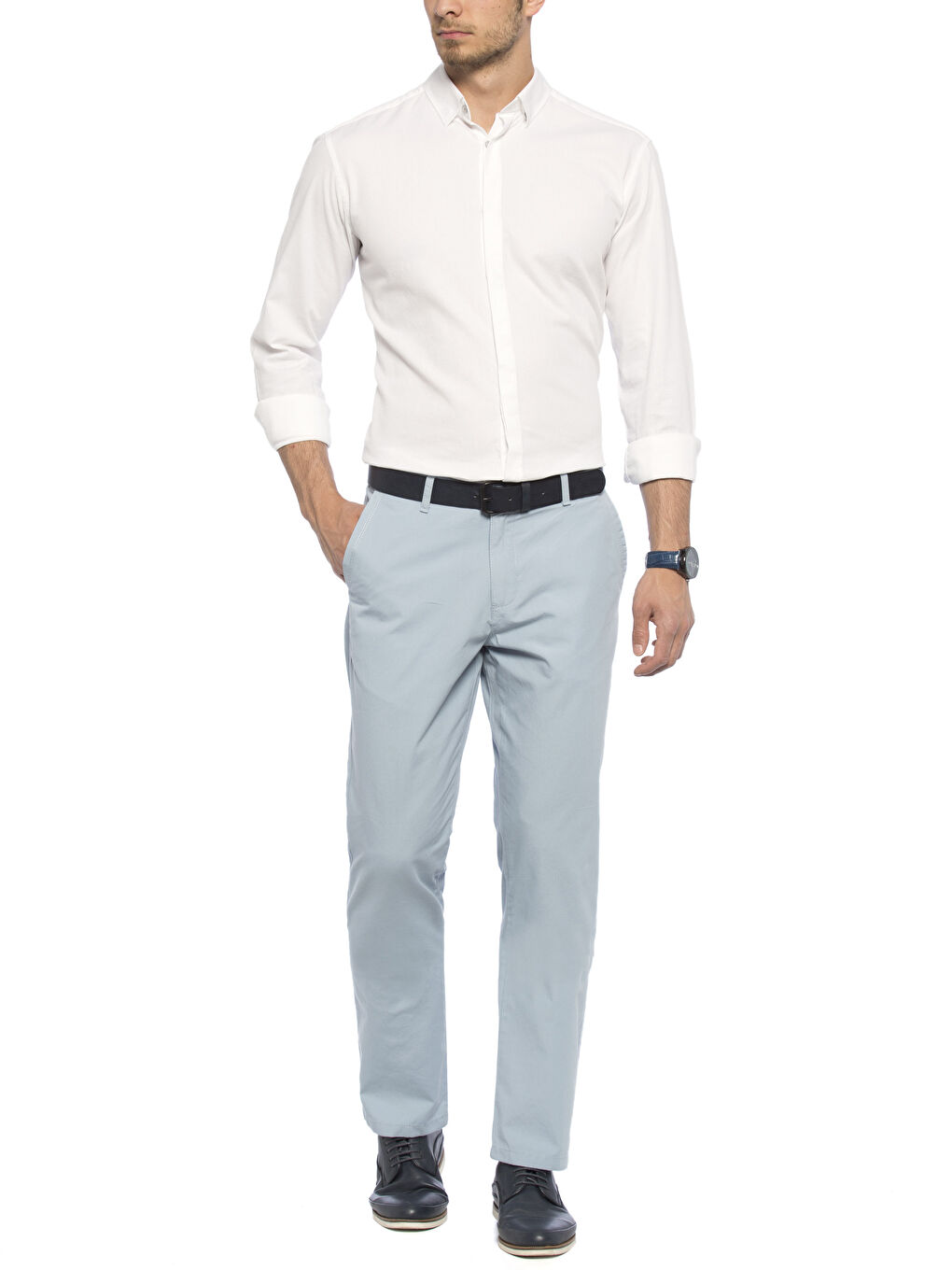 Mavi Chino Pantolon-2