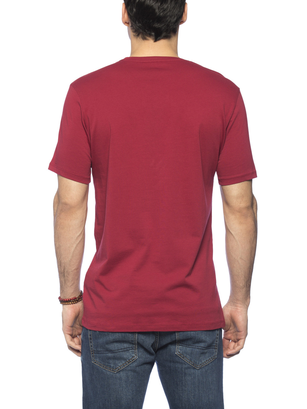 Bordo Tişört-1
