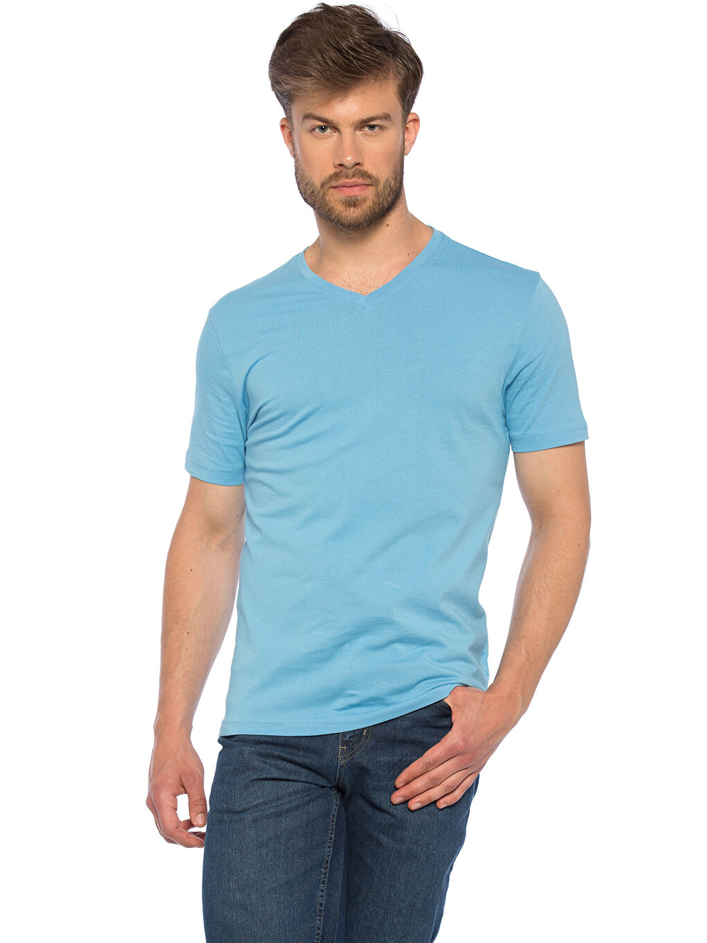 Tricou ALBASTRU Bărbat