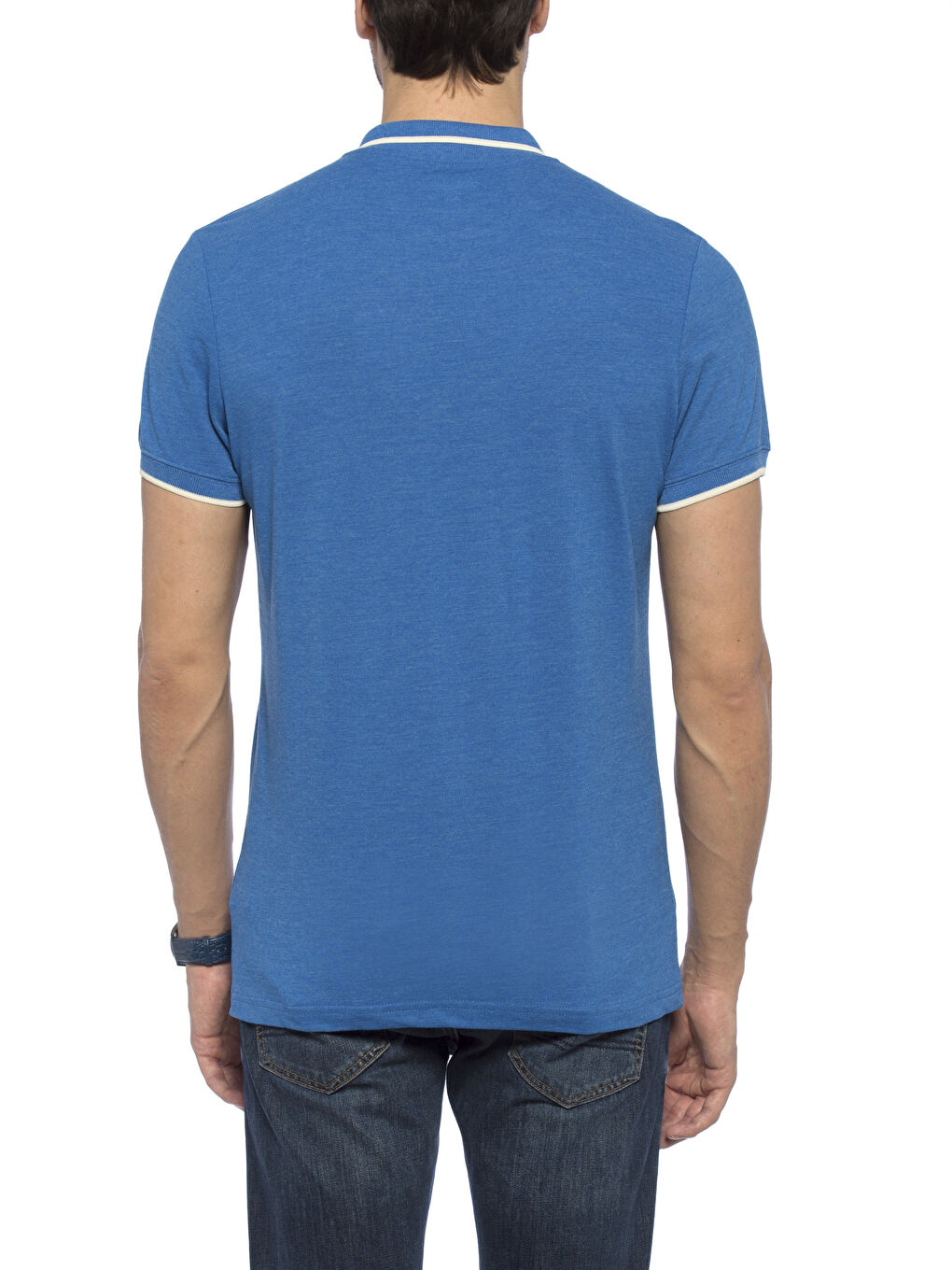 Mavi Melanj Tişört-1