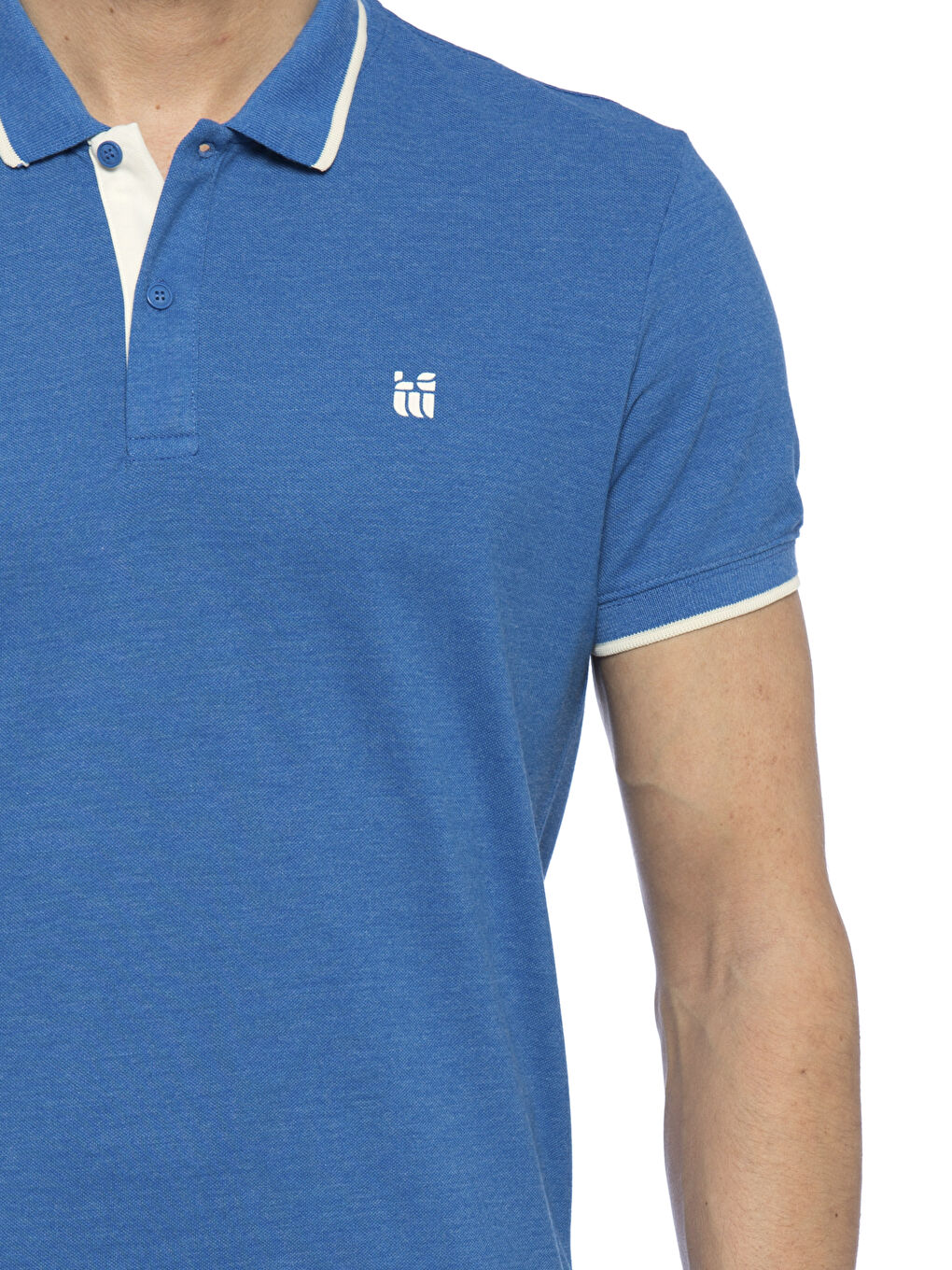 Mavi Melanj Tişört-3