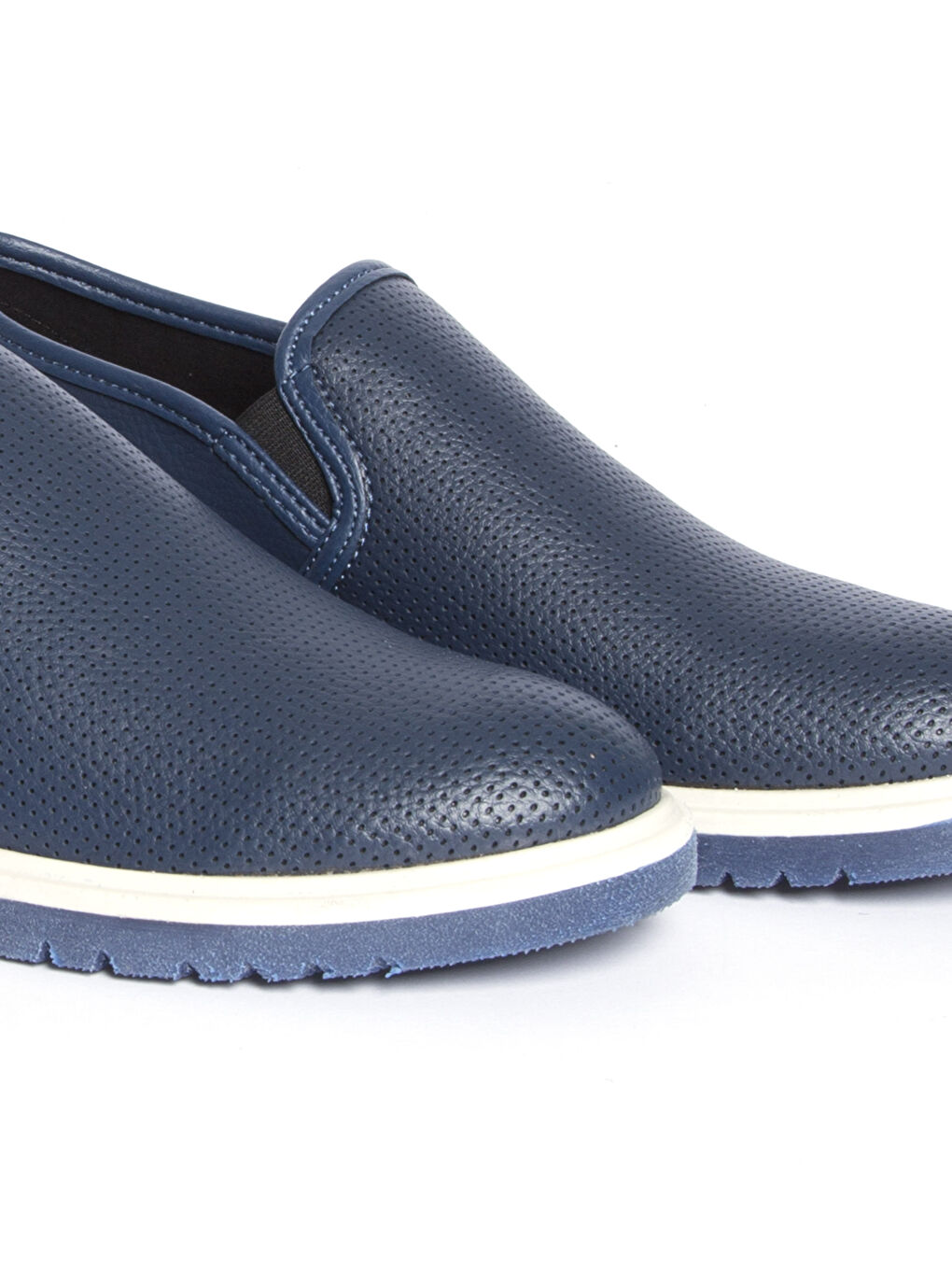 Mavi Klasik Ayakkabı-3