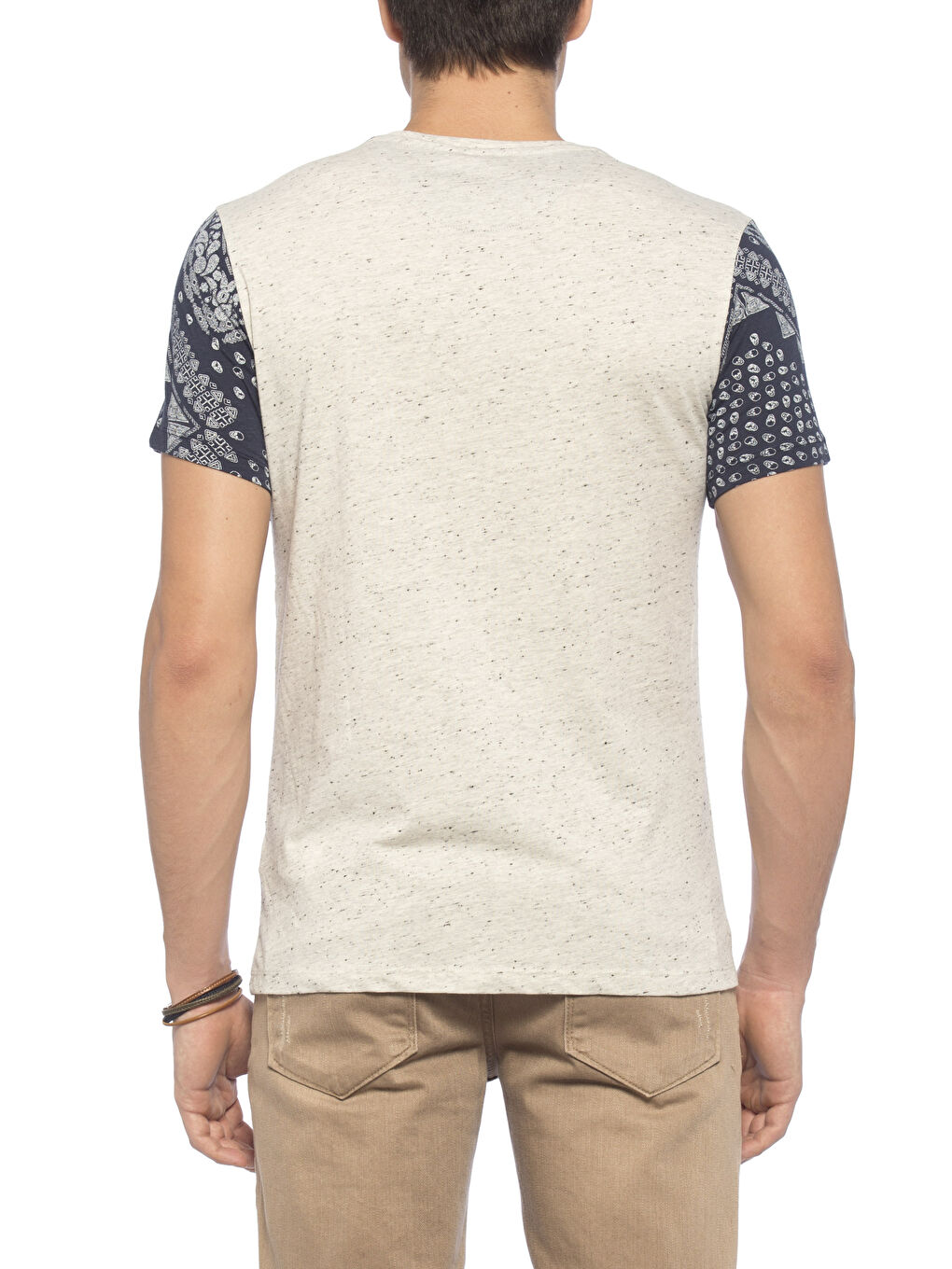 Pembe-Lila-Beyaz Tişört-1