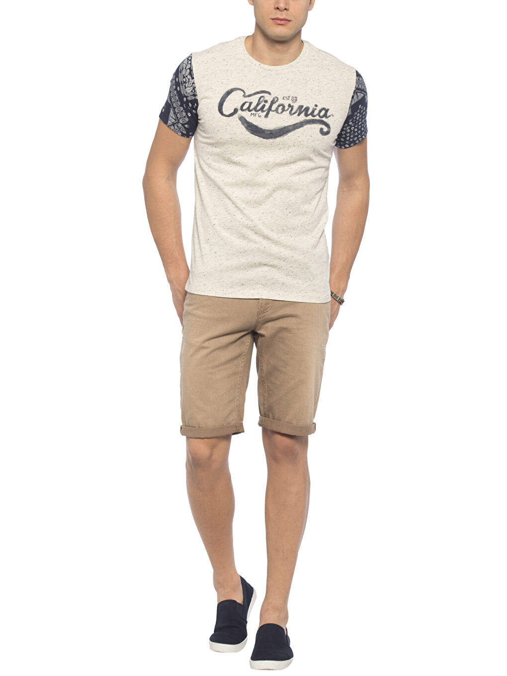 Pembe-Lila-Beyaz Tişört-2