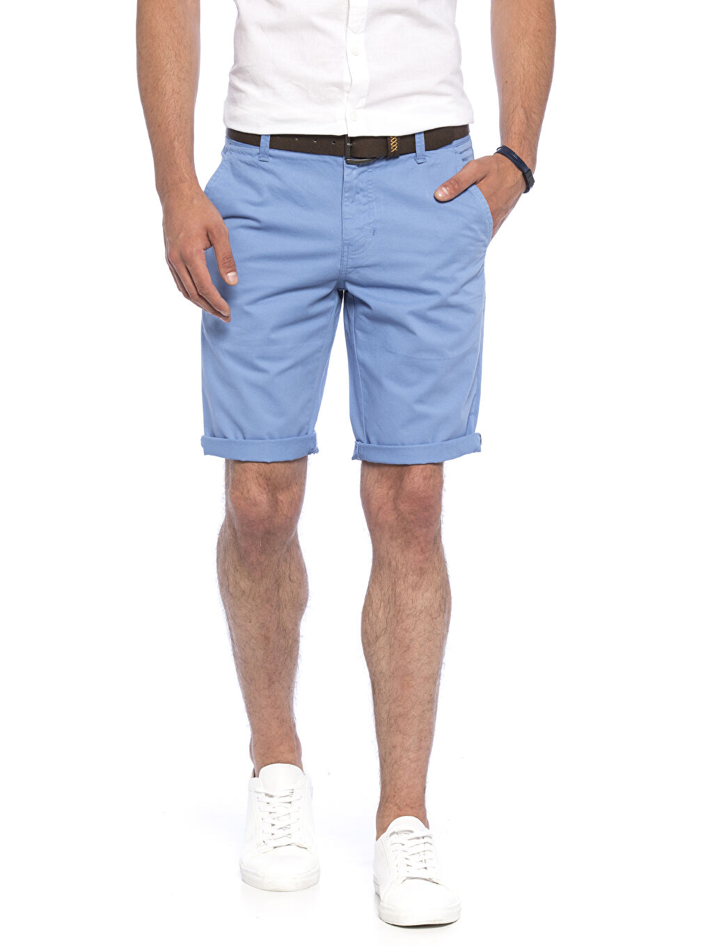 شورت أزرق فاتح رجال