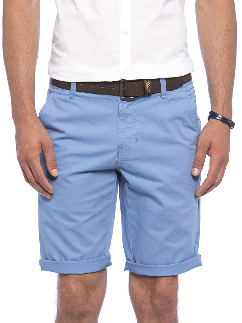 شورت أزرق فاتح رجال-3
