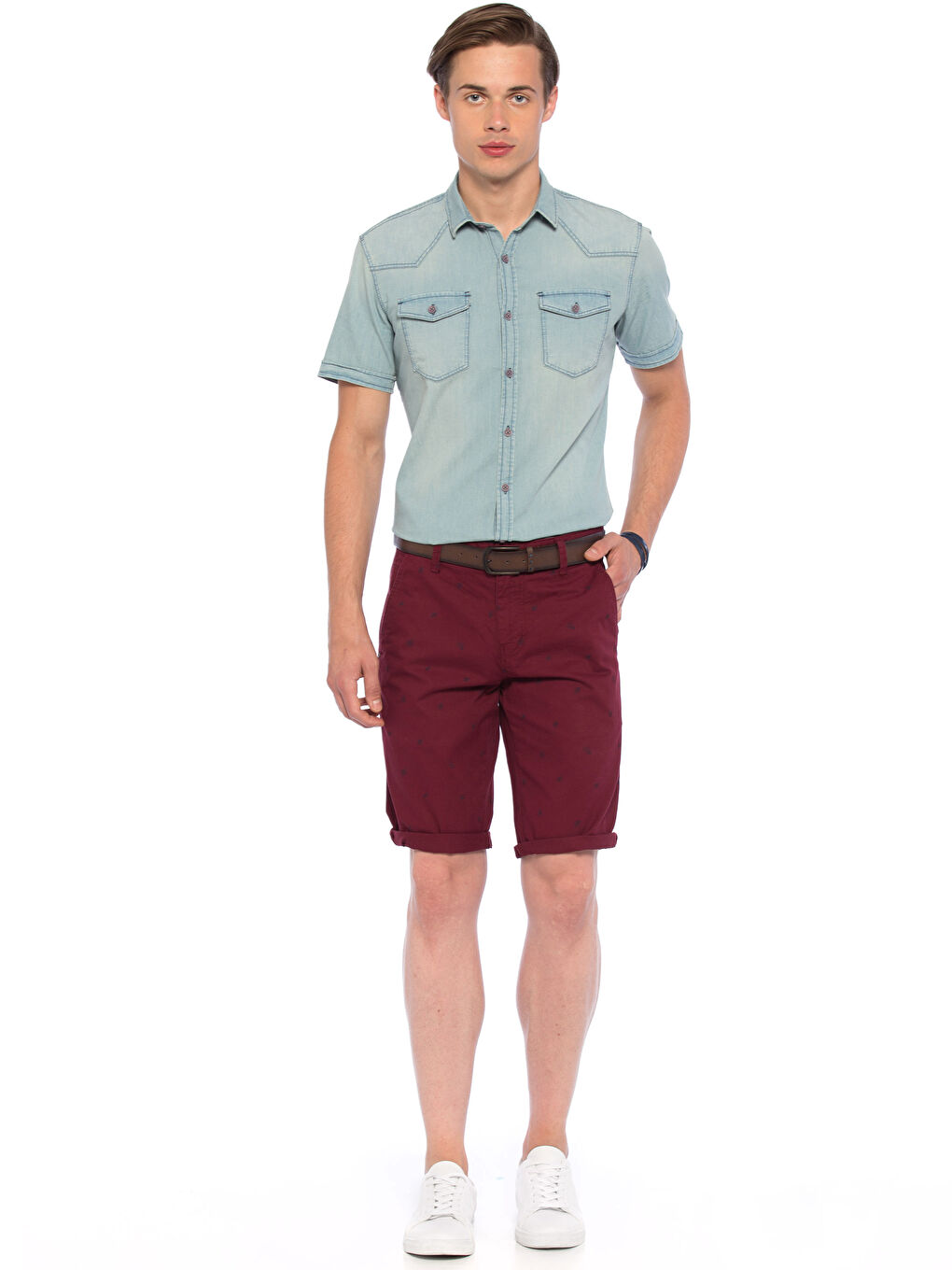 XSIDE Mann BURGUND Shorts -7Y5002Z8-775