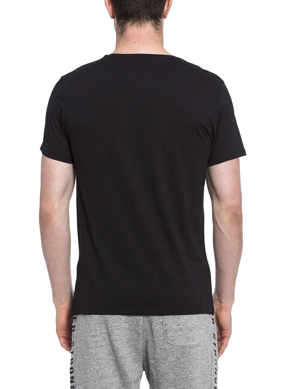 Siyah Sıyah Tişört-3