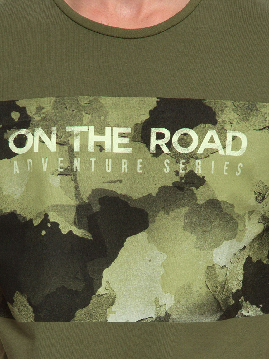 T-shirt KAKI Homme-3