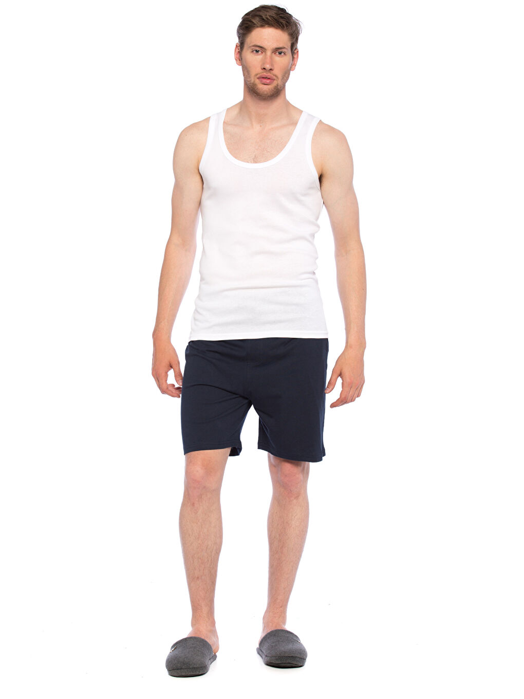 K.Lacivert Pijama Alt-2