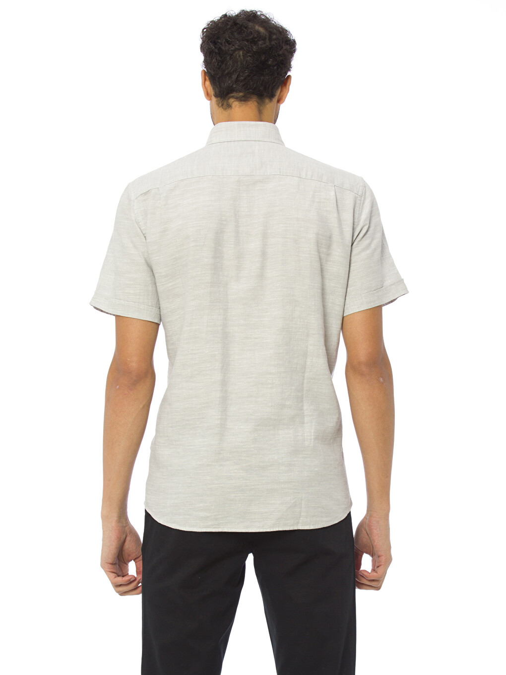 Man Grey Shirt-1