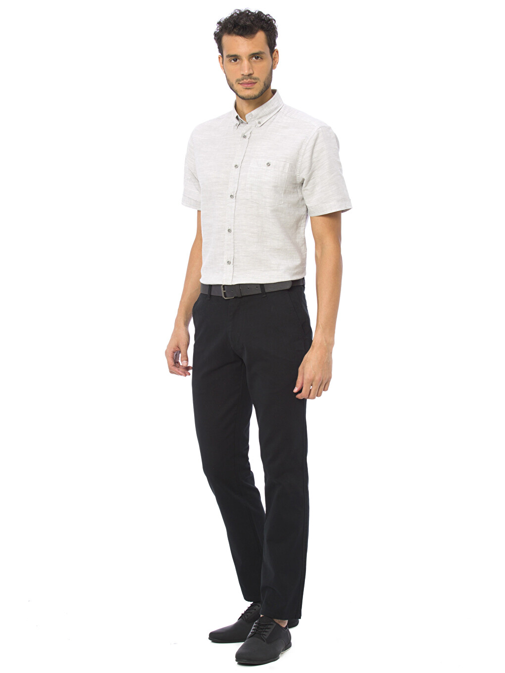 Man Grey Shirt-2