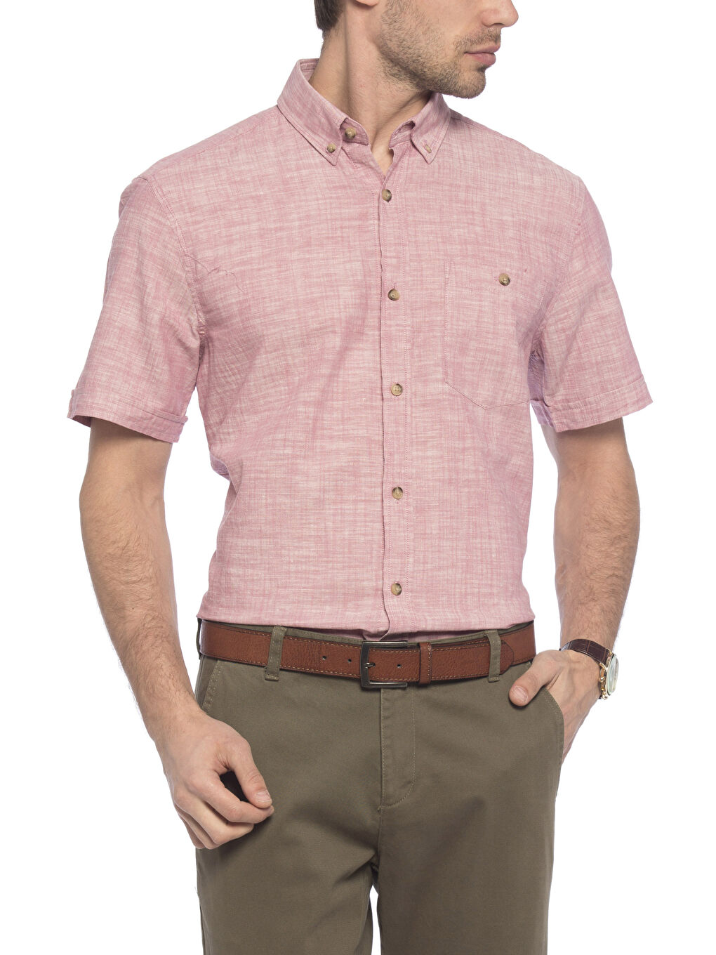 قميص خمري رجال