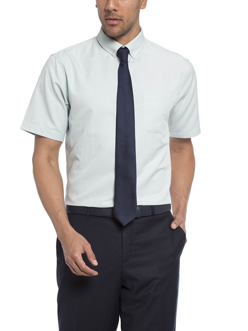 LCWAIKIKI Formal Man GREEN Shirt -7Y6398Z8-CT0