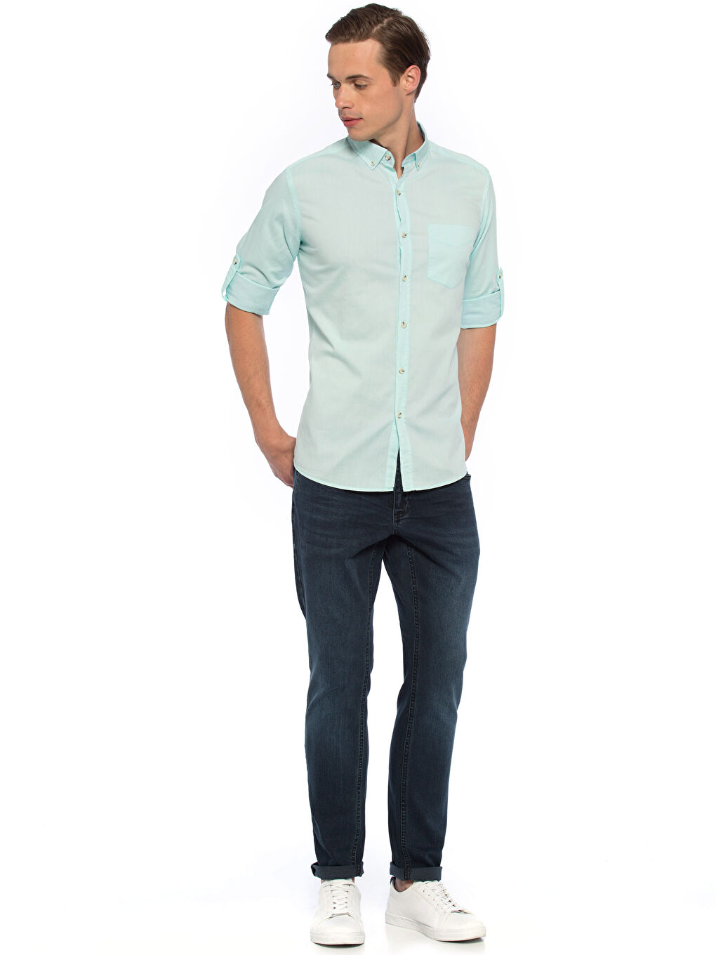 Man GREEN Shirt-2