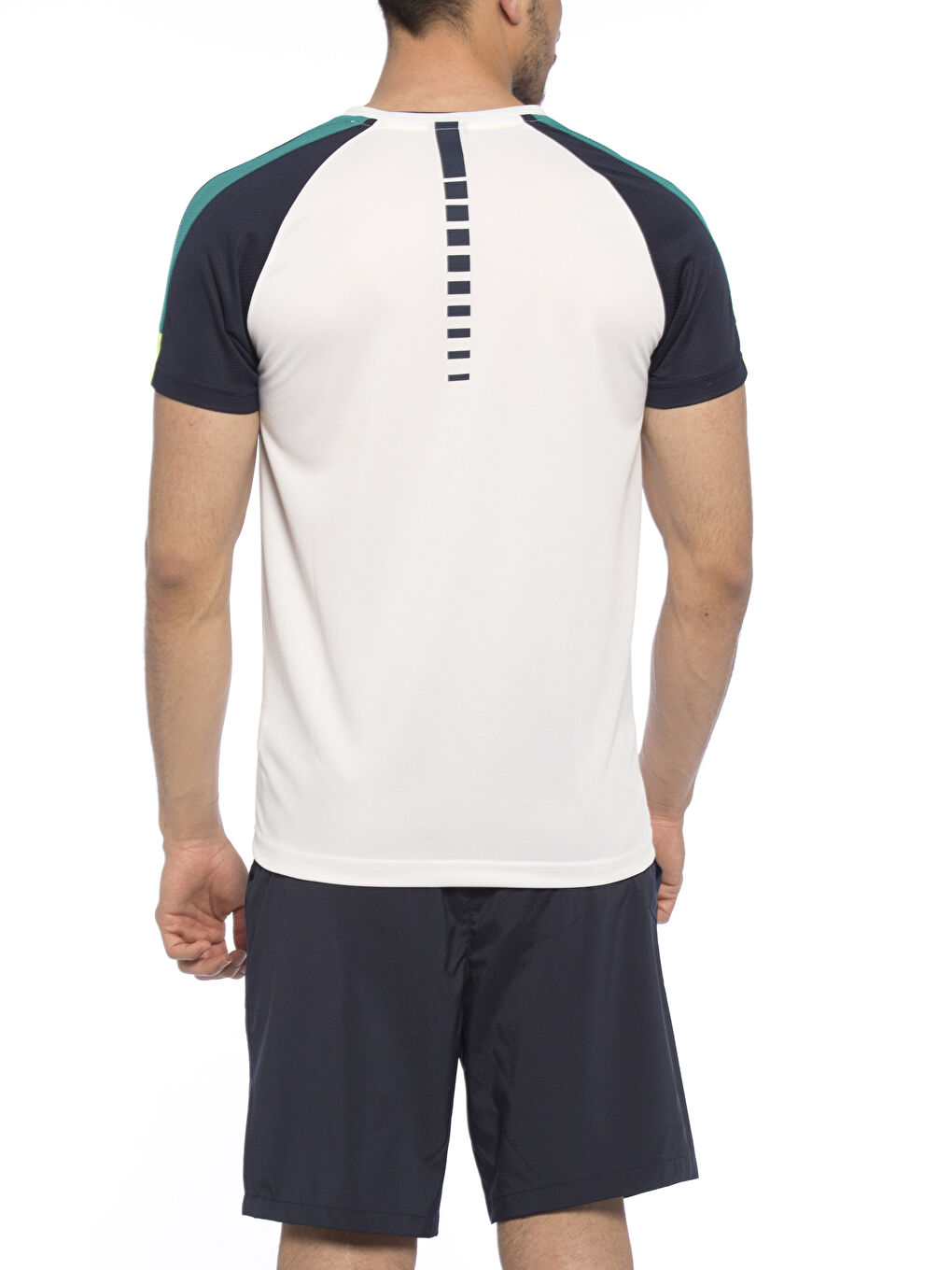 Optık Beyaz Spor Tişört-1