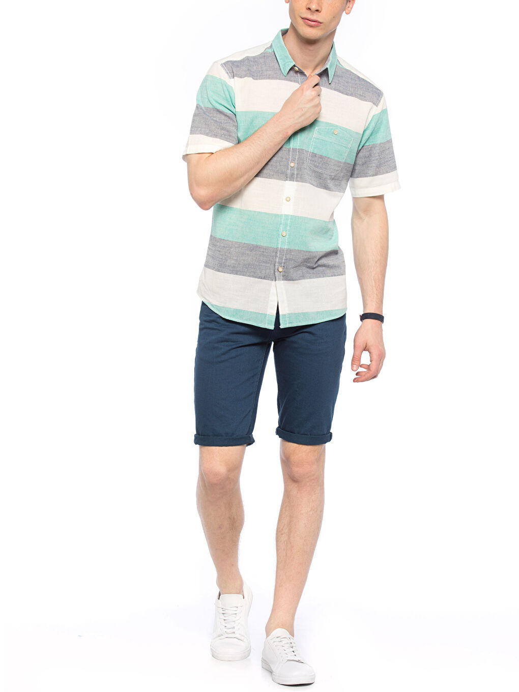 Yeşil Nane Yesılı Gömlek-2